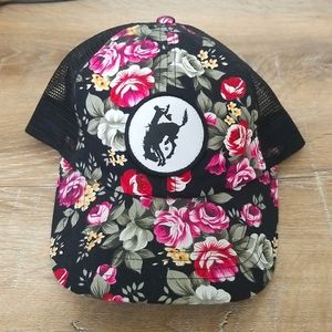 Floral Pendleton Round-up Basebal Cap